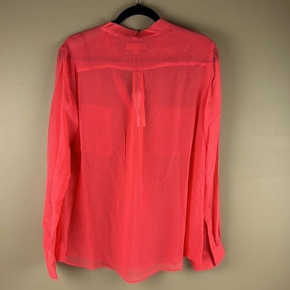 ERIN Fetherston Coral Revolve Silk Blouse - Picture 2 of 11